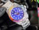Top Replica Rolex Submariner Rainbow Bezel Blue Dial Watch (8)_th.jpg